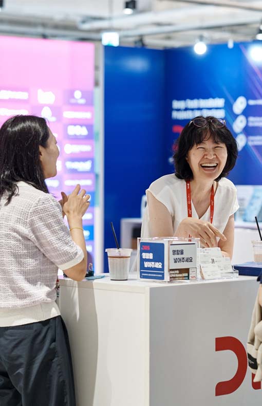 Woman holding a signal